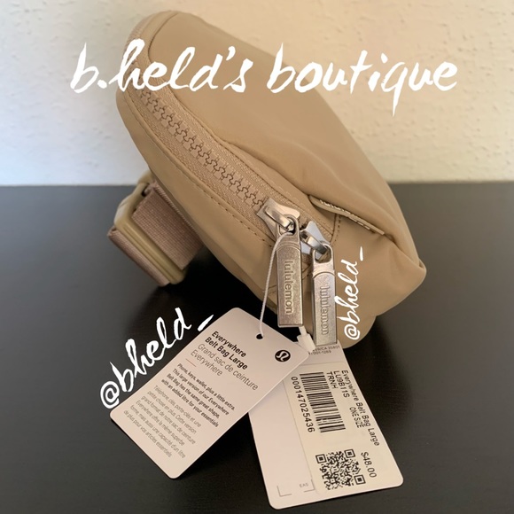 🆕 lululemon Everywhere Belt Bag *Large Version 2L Volume in Trench Tan New NWT - Picture 2 of 15